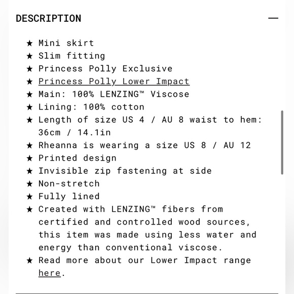 NWT Princess Polly Misuraca Green Geometric Printed Mini Skirt - 2 - Picture 12 of 13